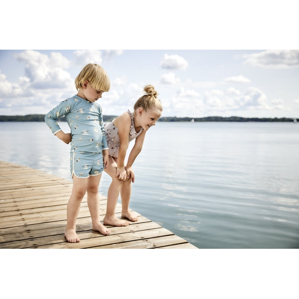 nuuroo - UV badetrøje til børn - Str. 98-104 - Genanvendt polyester