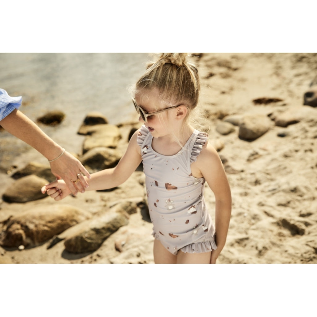 nuuroo - UV badedragt til børn - Str. 122-128 - Genanvendt polyester