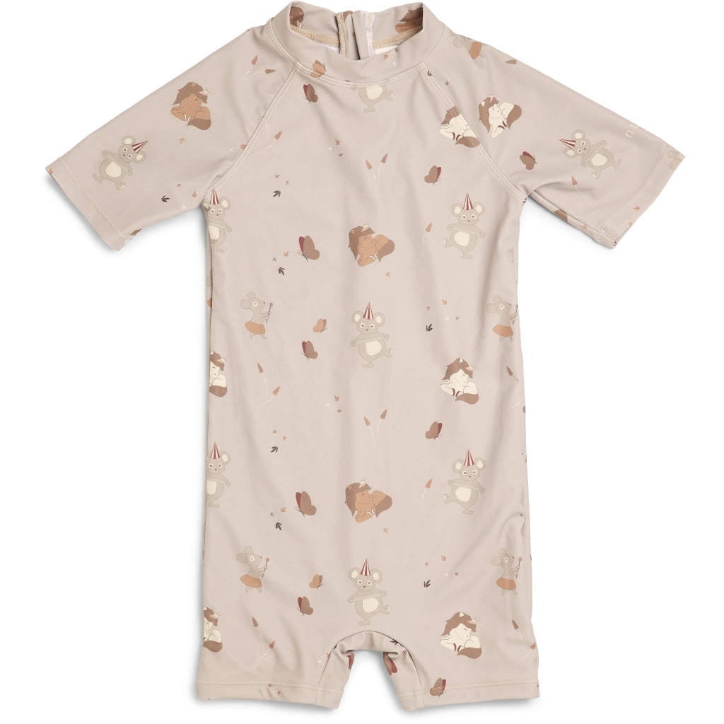 nuuroo - UV svømmedragt til børn - Str. 98-104 - Genanvendt polyester