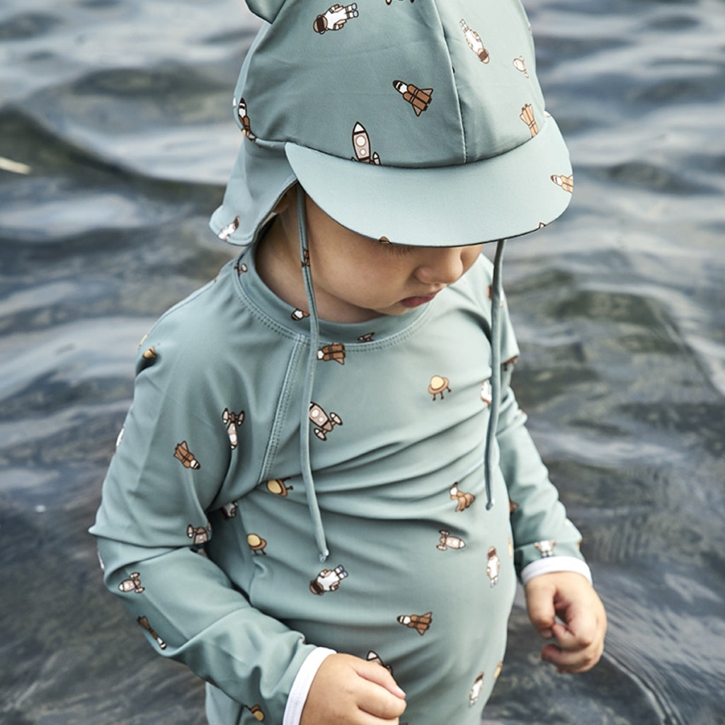 nuuroo - UV solhat til børn - Str. 48 (3-6M) - Genanvendt polyester