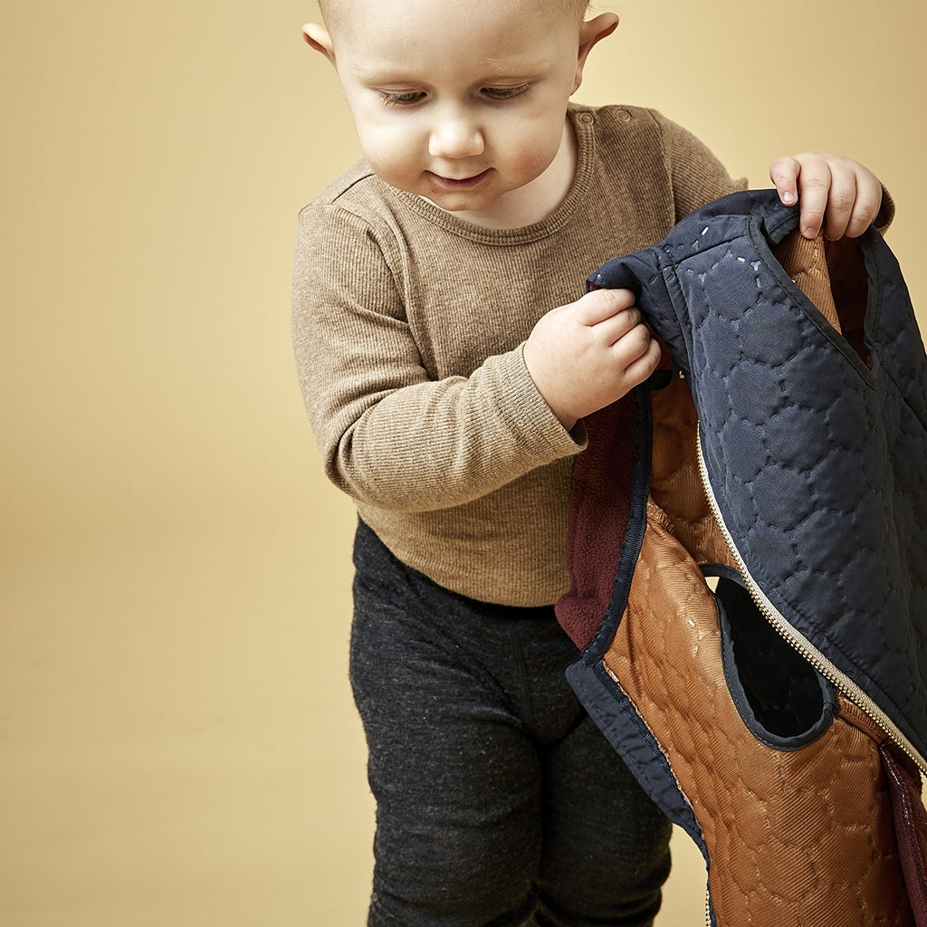 nuuroo - Termovest til små børn - Vind/vandafvisende - Str. 110