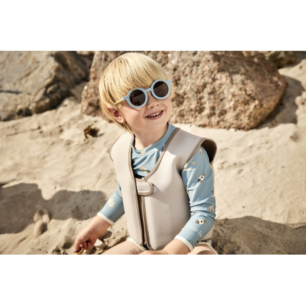 nuuroo - UV badetrøje til børn - Str. 98-104 - Genanvendt polyester