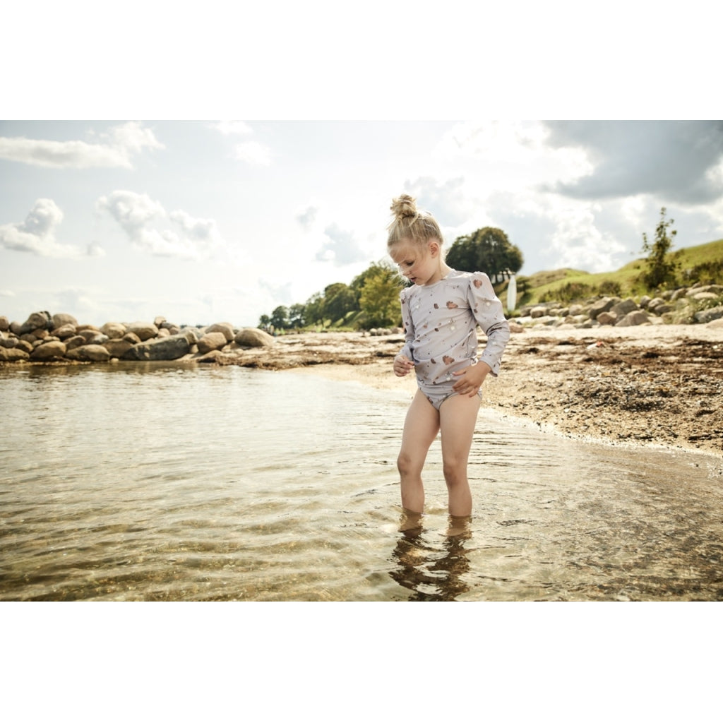 nuuroo - UV badetrøje til børn - Str. 98-104 - Genanvendt polyester