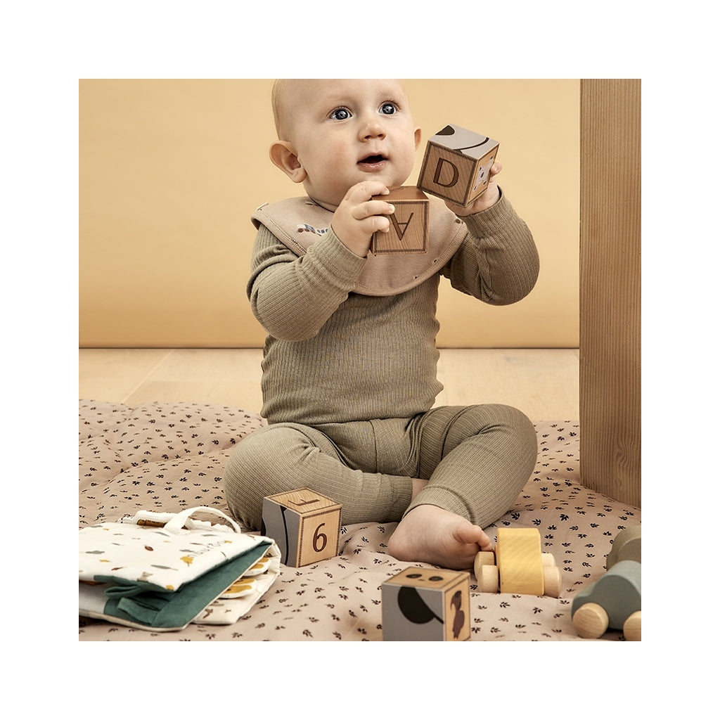 nuuroo - Træklodser med bogstaver og motiver - 9-pak