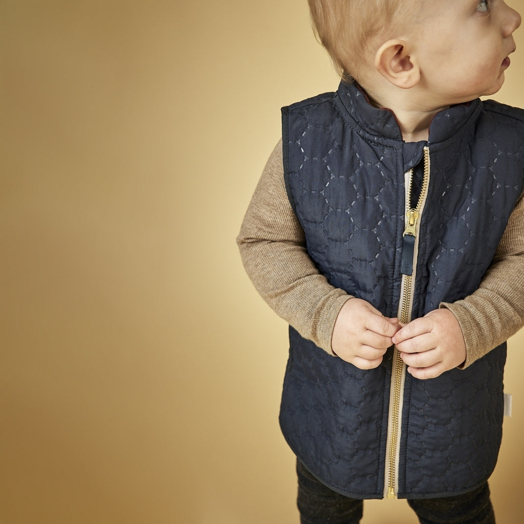 nuuroo - Termovest til små børn - Vind/vandafvisende - Str. 110