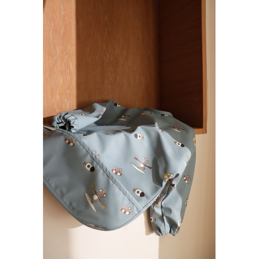 nuuroo - Spiseforklæde - Hagesmæk med ærmer - Surfer