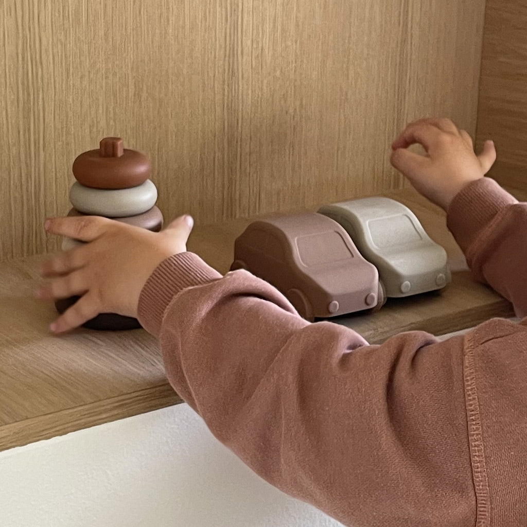 nuuroo - Silikone legebiler - 2-pak - Cobblestone Mix