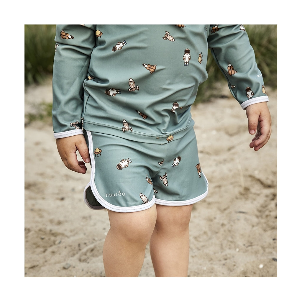 nuuroo - UV badeshorts til børn - Str. 98-104 - Genanvendt polyester
