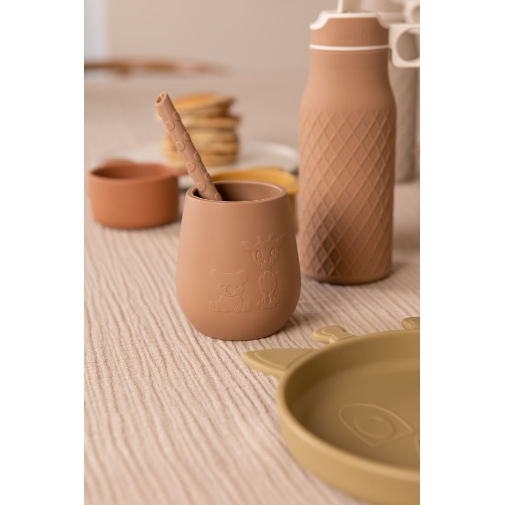 nuuroo - Silikone spisesæt - 3-pak - 100% LFGB silikone - Chocolate Malt