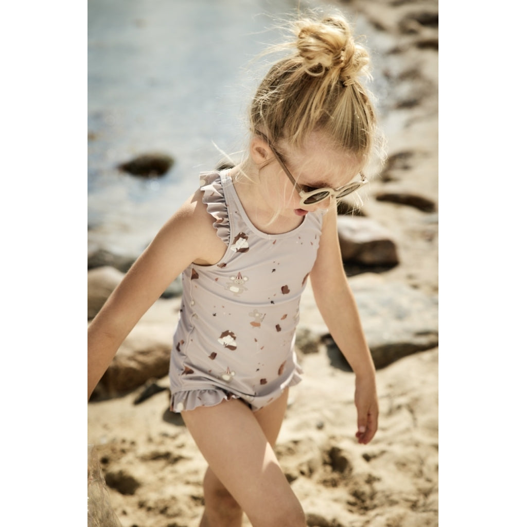 nuuroo - UV badedragt til børn - Str. 122-128 - Genanvendt polyester