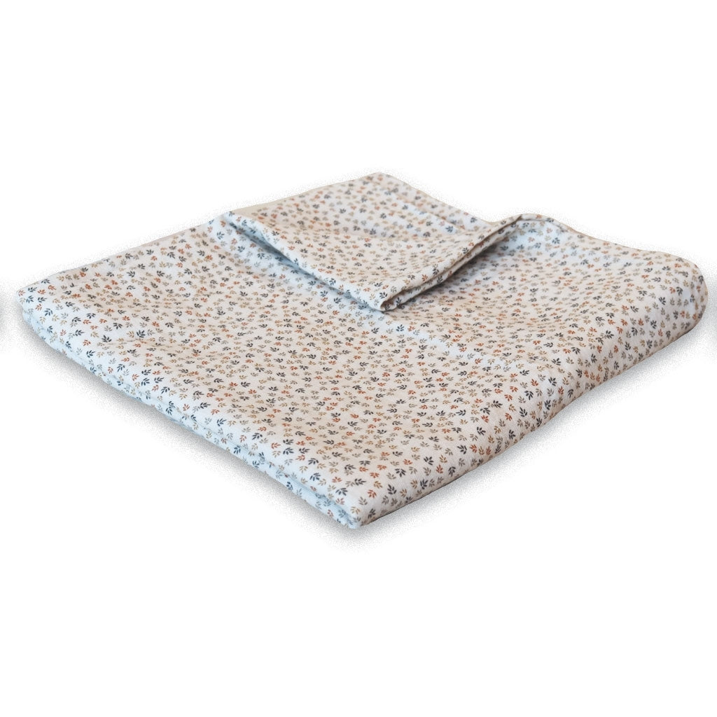 nuuroo - Svøb - 100% økologisk bomuld - 120x120 cm - Mix Leaf