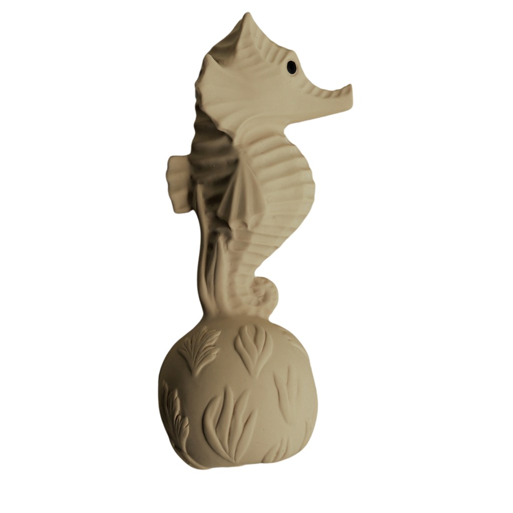 Natruba - Bidering med rangle - Naturgummi - Gul søhest