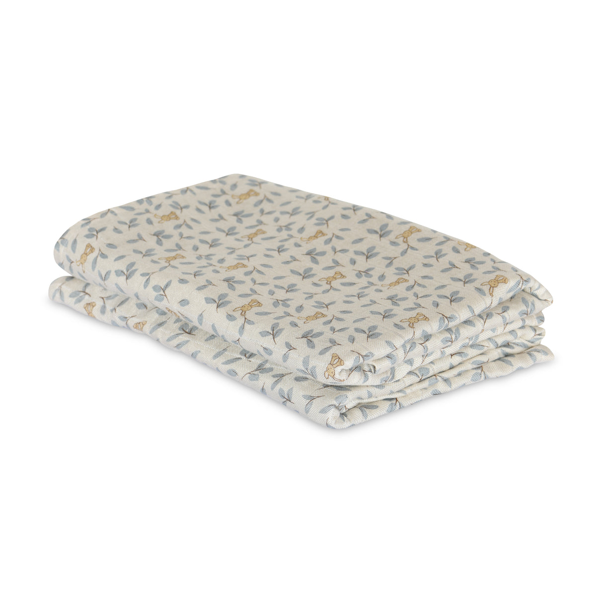 nuuroo - Bambus stofbleer - 2 stk. - 100% bambus - 60x60 cm - Bunny Leaf