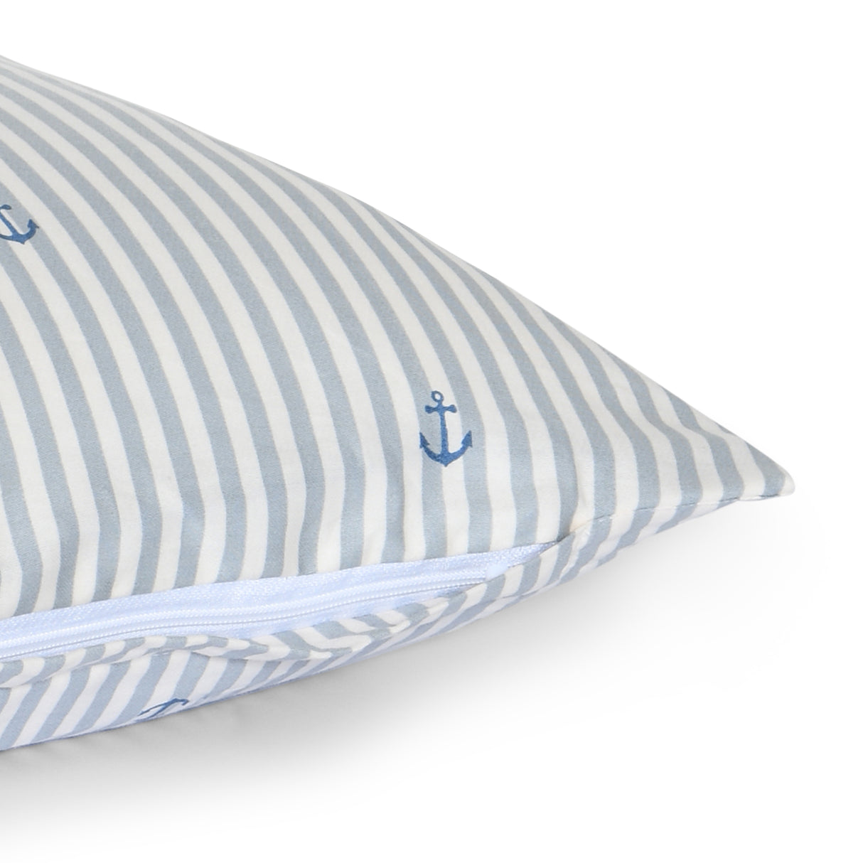 nuuroo - Junior sengetøj - 100% økologisk bomuld - Stripe Anchor