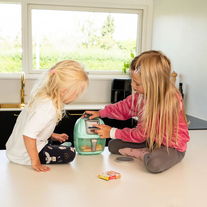 X - Sobczyk Junior - Legetøjs airfryer med flere dele - Grøn
