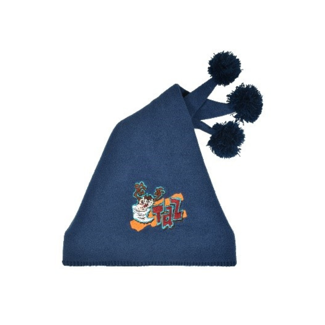 X - Snurre Snup vinterhue - Strikhue til børn - Onesize - Blå