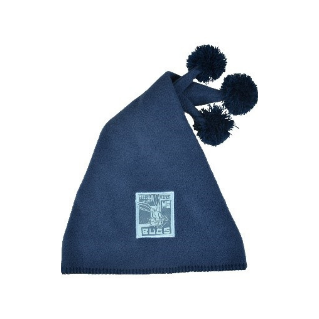 X - Snurre Snup vinterhue - Strikhue til børn - Onesize - Blå