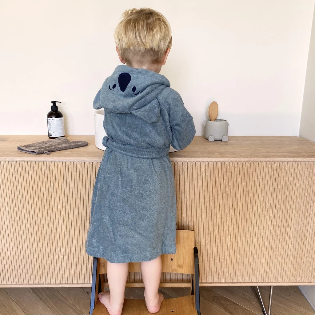 nuuroo - Frotté badekåbe til børn - 1-2 år - Økologisk bomuld - Lead