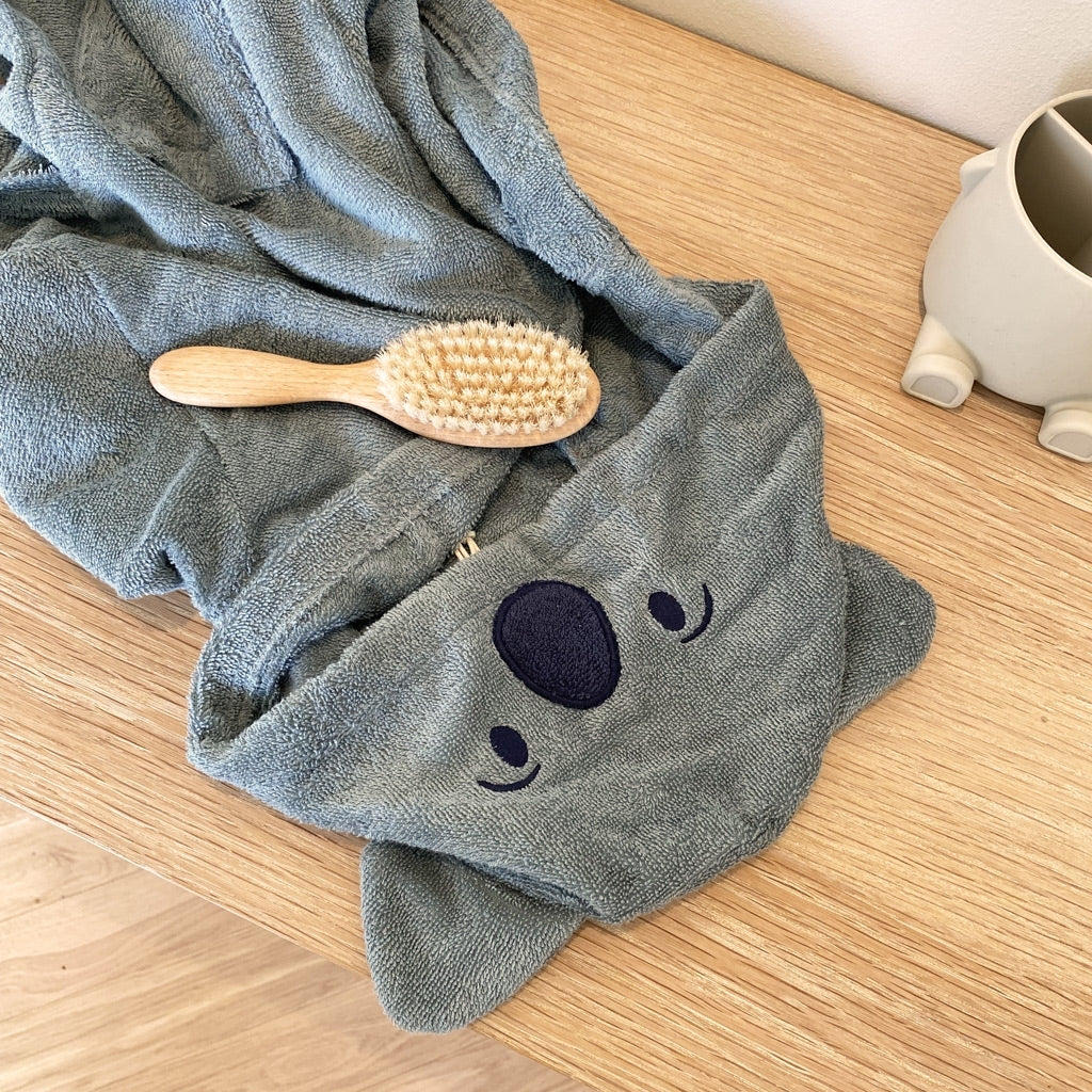 nuuroo - Frotté badekåbe til børn - 1-2 år - Økologisk bomuld - Lead