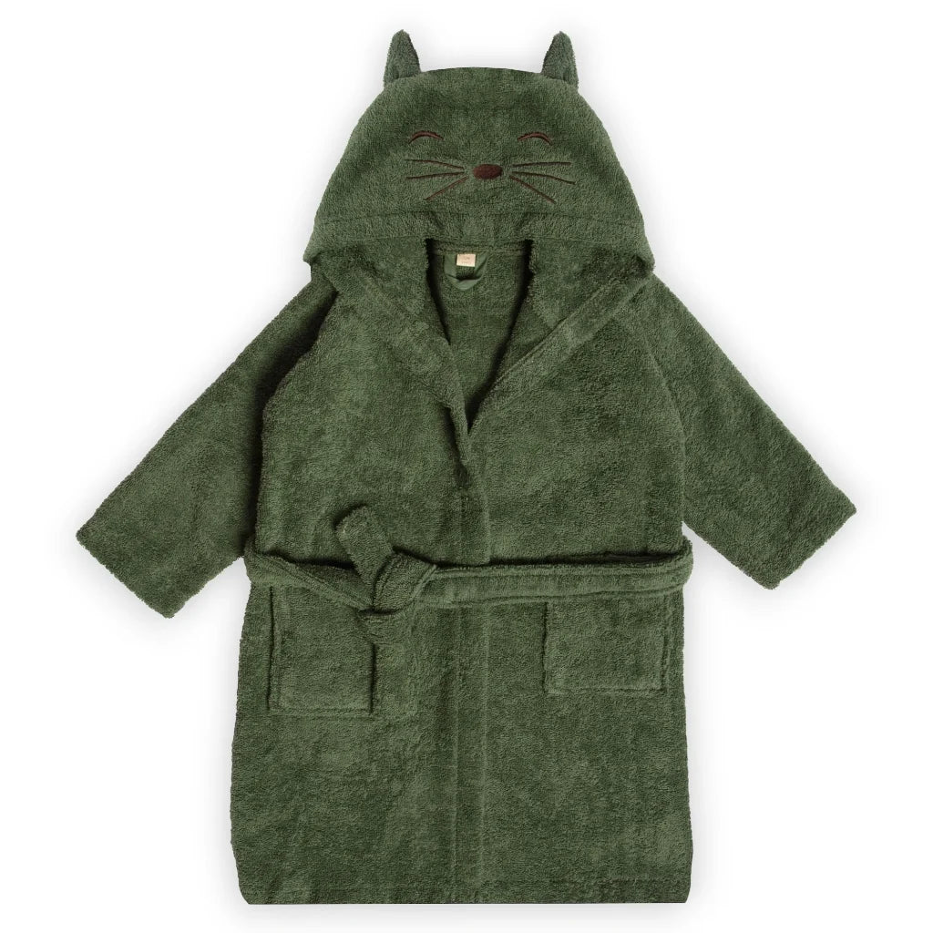 nuuroo - Frotté badekåbe til børn - 1-2 år - Økologisk bomuld - Tea Leaf