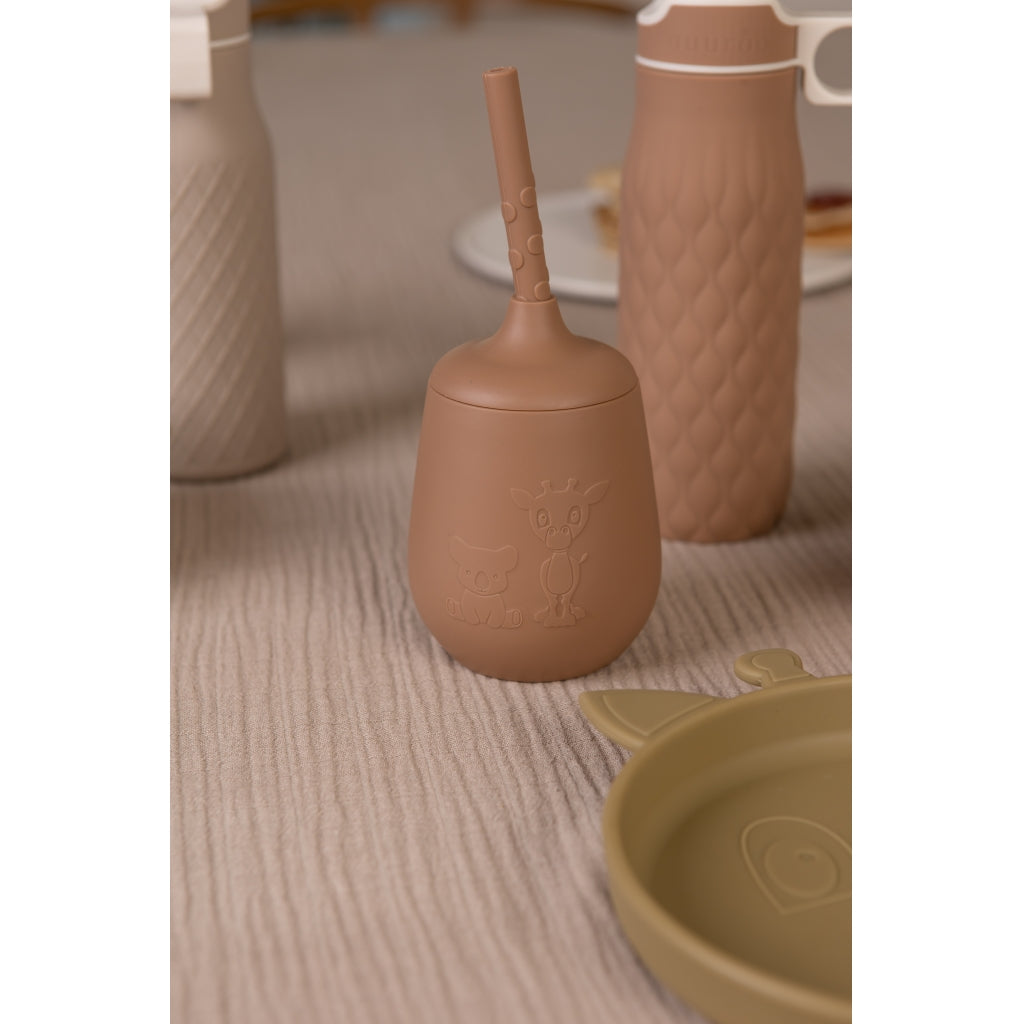 nuuroo - Silikone spisesæt - 3-pak - 100% LFGB silikone - Chocolate Malt