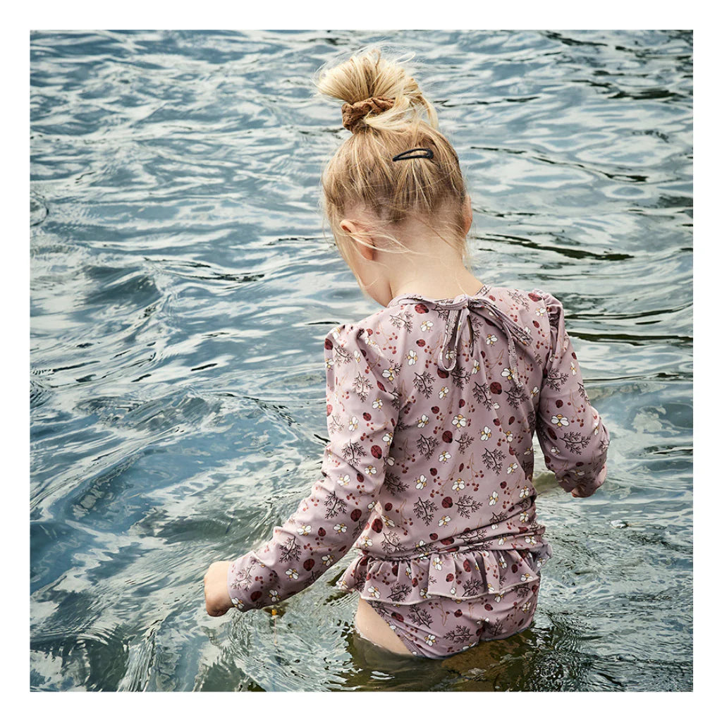 nuuroo - UV badebluse til børn - Str. 122-128 - Genanvendt polyester