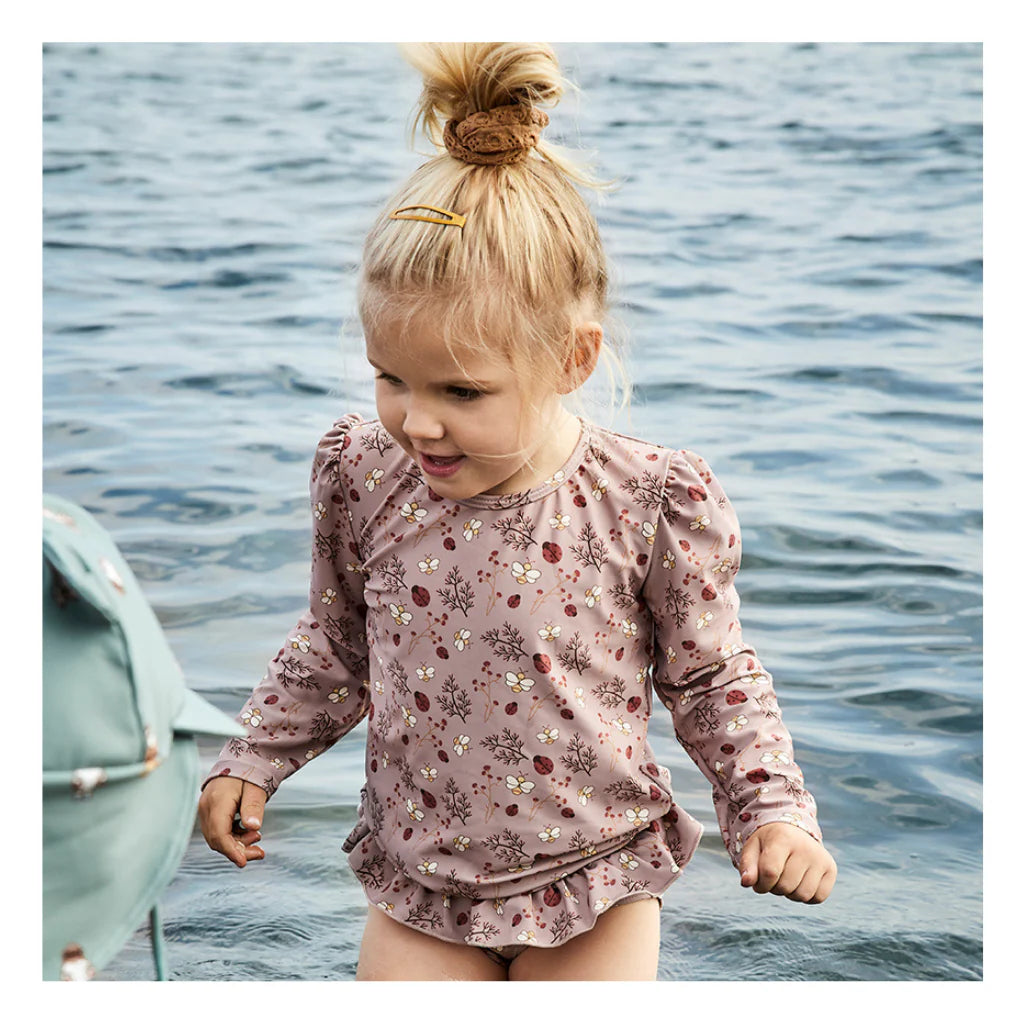 nuuroo - UV badebluse til børn - Str. 122-128 - Genanvendt polyester