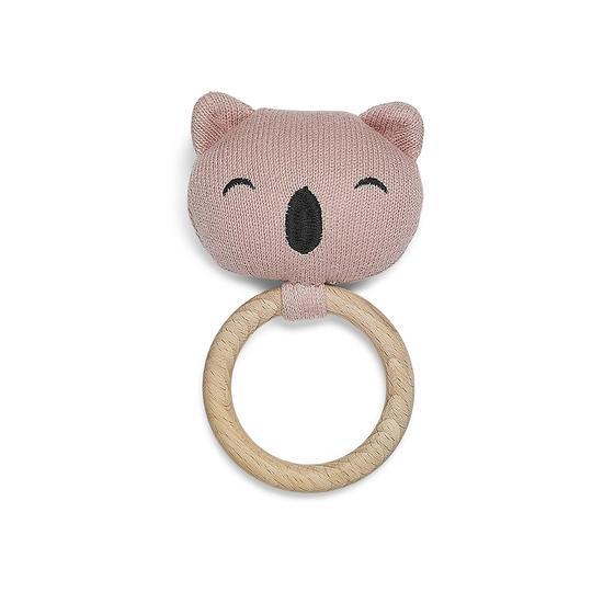 nuuroo - Babyrangle - Stimulerende rangle med lyd - Økologisk bomuld