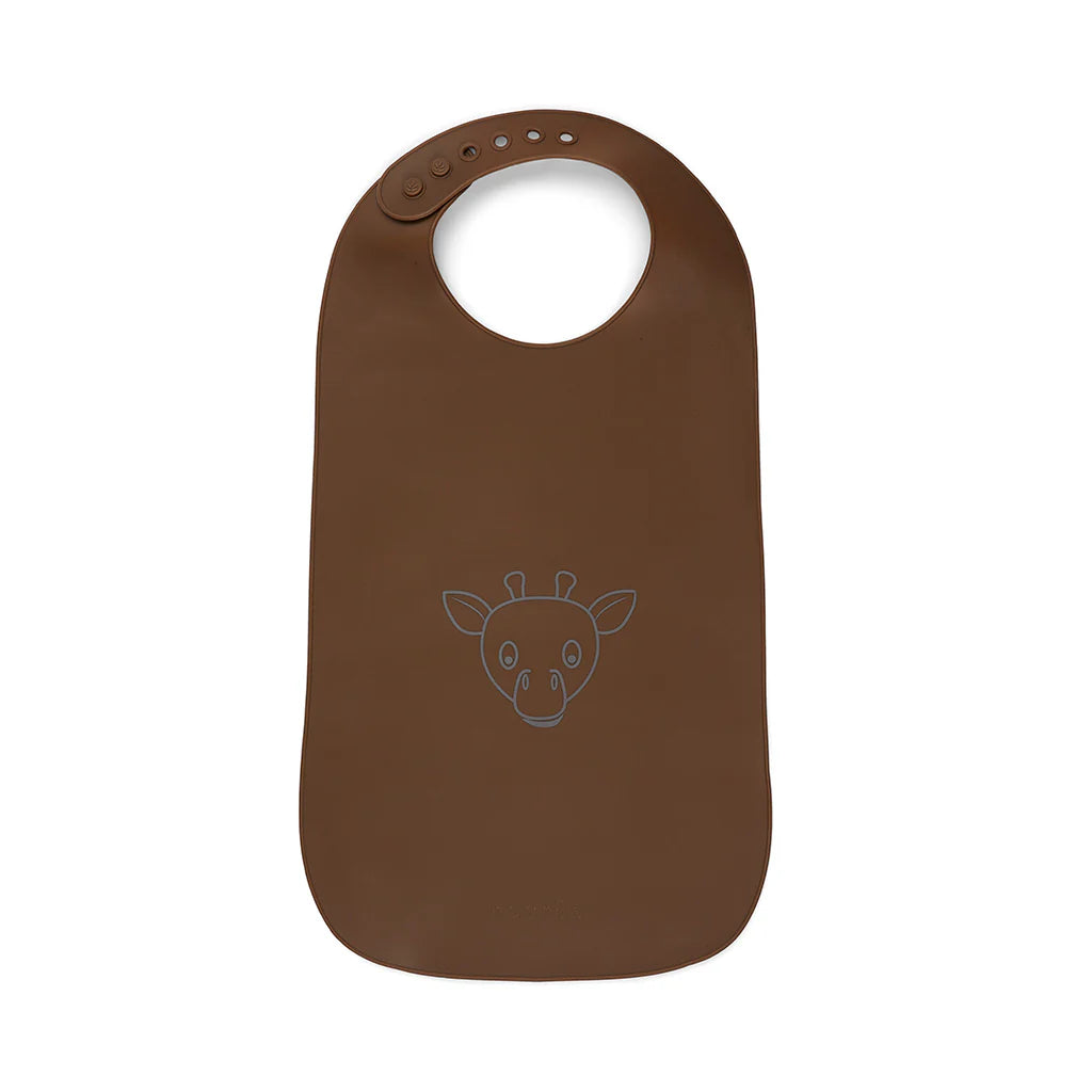 nuuroo - Lang silikone hagesmæk - LFGB silikone - Acorn