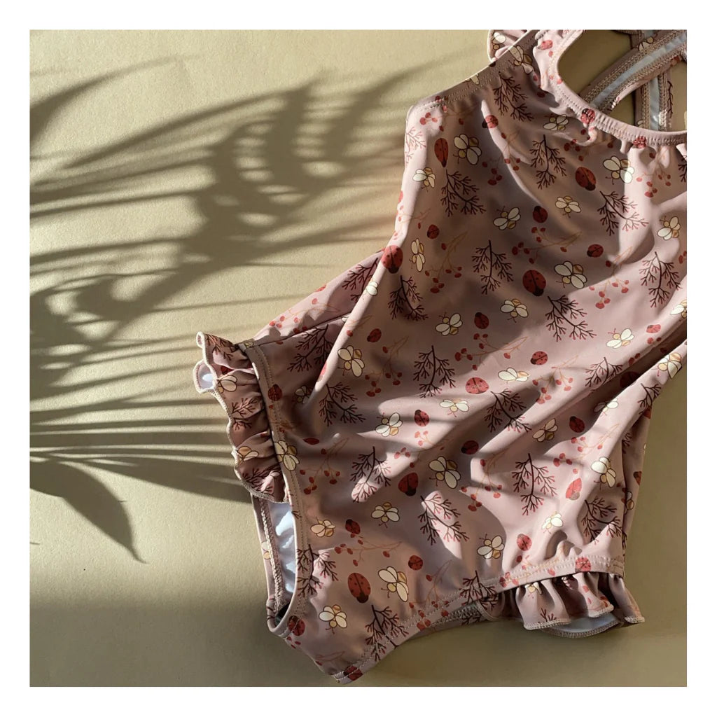 nuuroo - UV badedragt til børn - Str. 98-104 - Genanvendt polyester