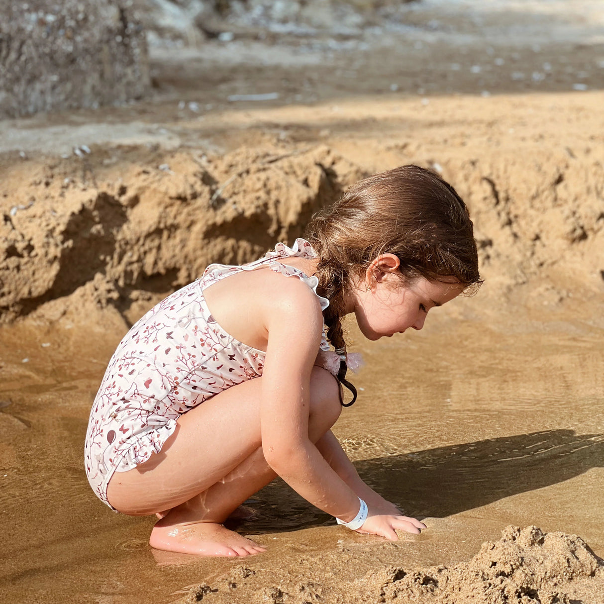 nuuroo - UV badedragt til børn - Str. 80-86 - Genanvendt polyester