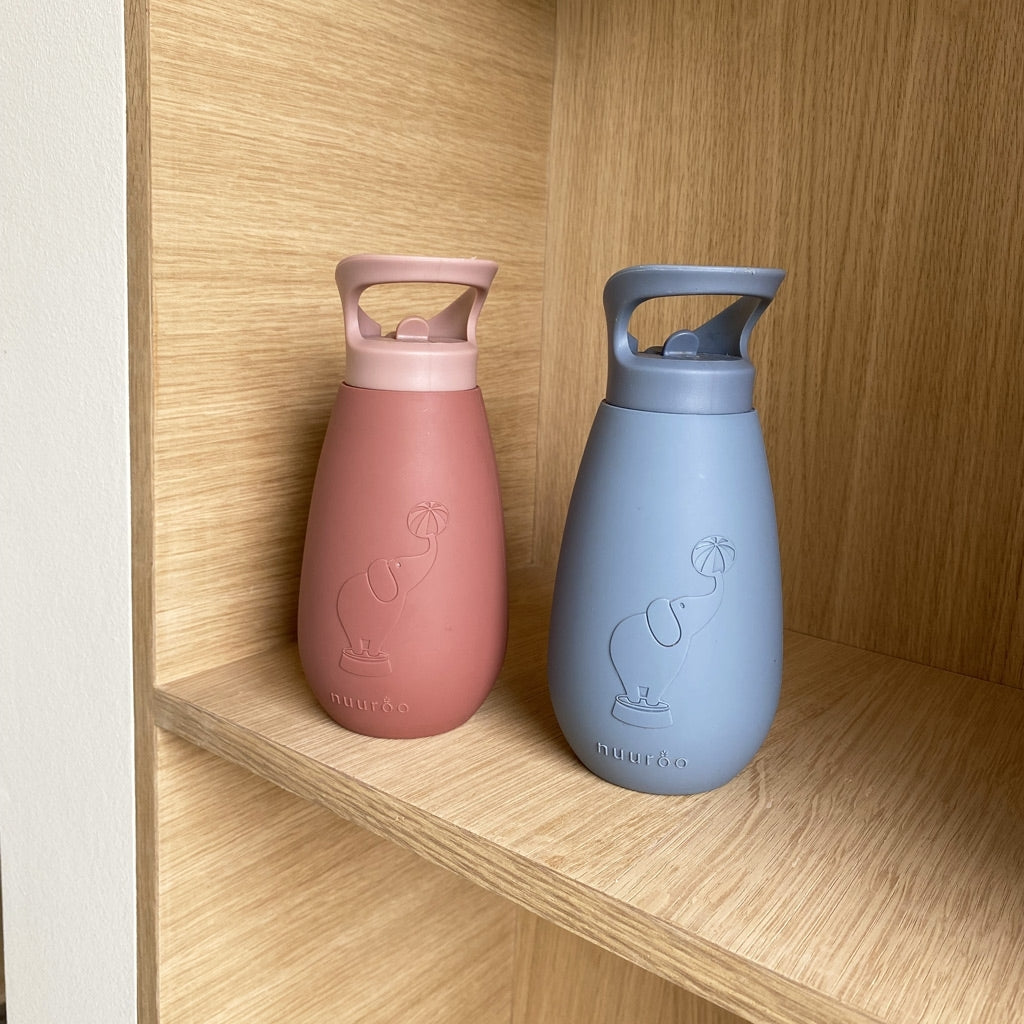 nuuroo - Silikone drikkeflaske - Vandflaske - 350 ml - Bering Sea