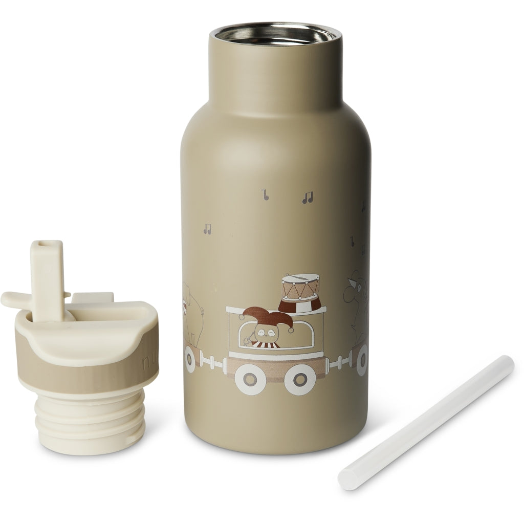 nuuroo - Termoflaske i rustfrit stål - Drikkeflaske - 350 ml - Carnival Train
