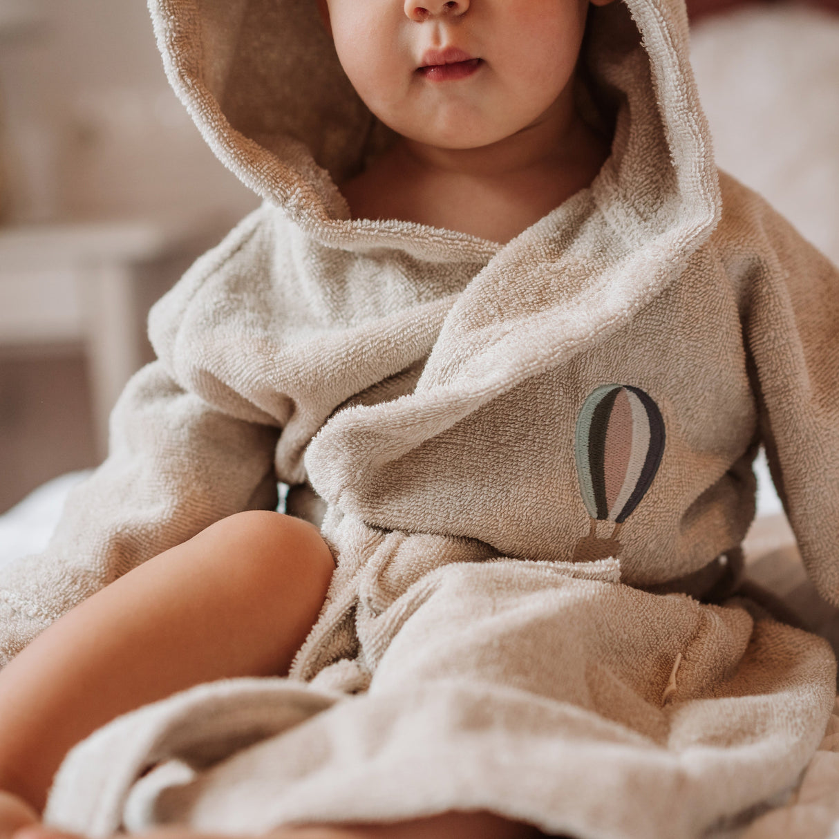 Petu Petu - Badekåbe til børn - 3-4 år - Bomuld - Luftballon