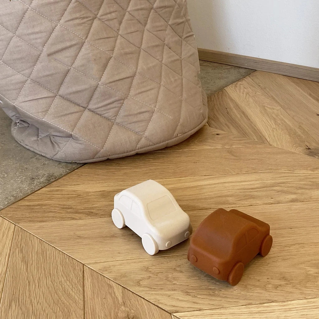 nuuroo - Silikone legebiler - 2-PAK - Caramel Café mix