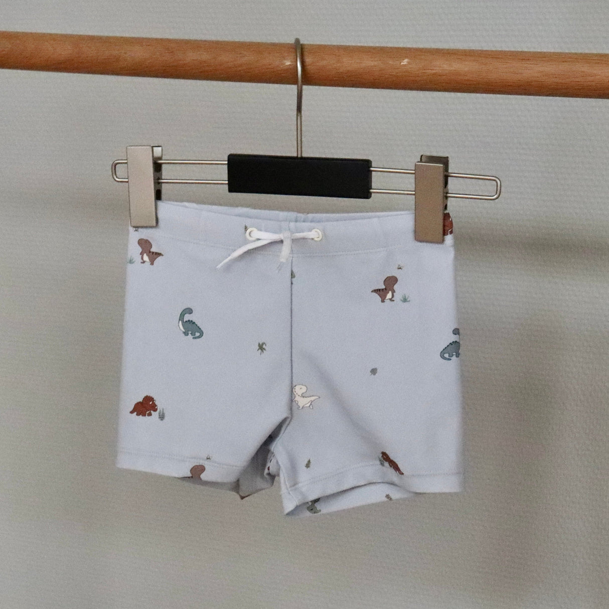 Petu Petu - Badebukser til barn - Str. 98-104 - Blå dino