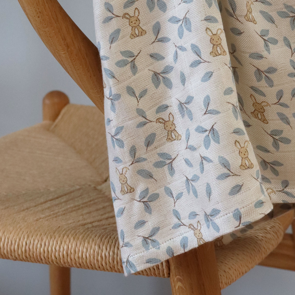 nuuroo - Bambus stofbleer - 2 stk. - 100% bambus - 60x60 cm - Bunny Leaf
