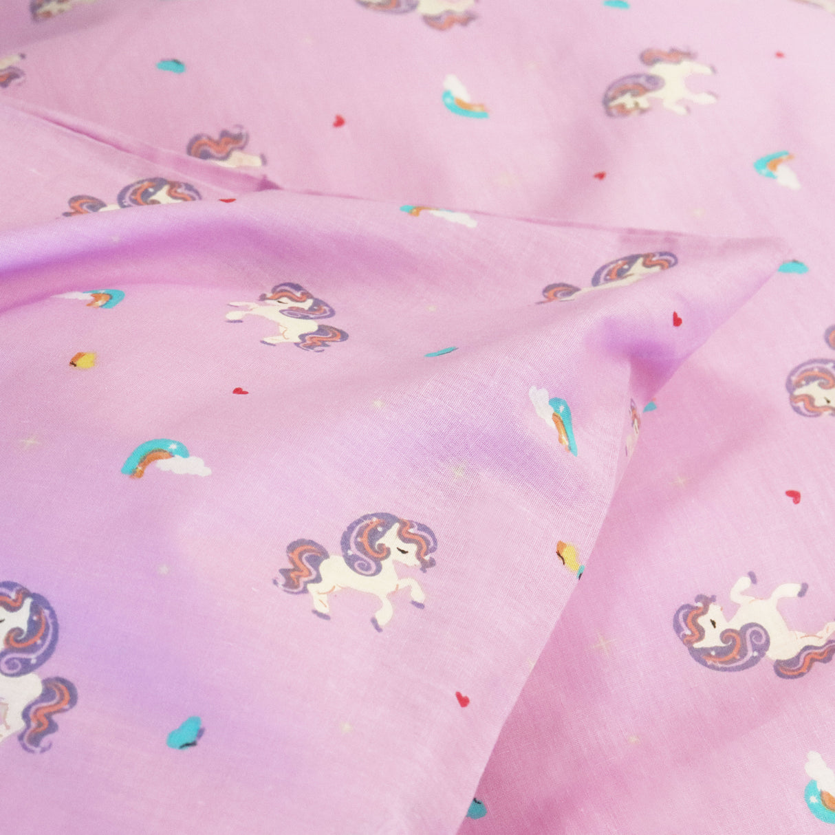 By Mats - Junior sengetøj - 100% Blødt bomuld - 100x140 cm - Sparkly Unicorn