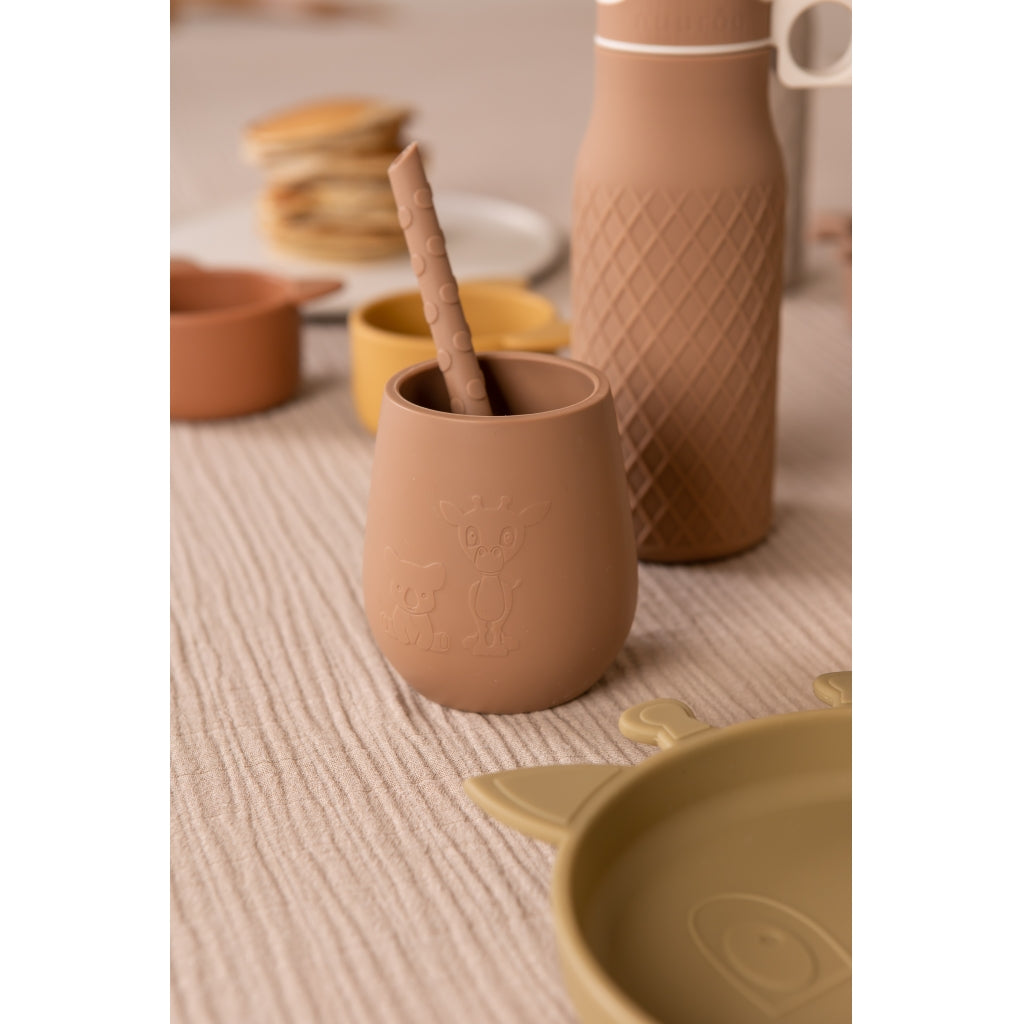 nuuroo - Silikone kop til børn - 100% LFGB silikone - Chocolate Malt