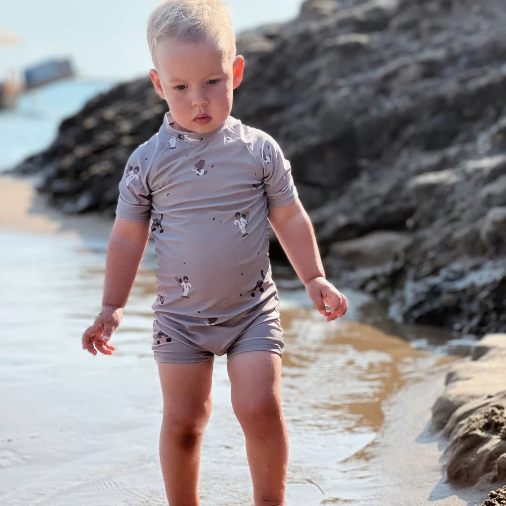 nuuroo - UV svømmedragt til børn - Str. 110-116 - Genanvendt polyester