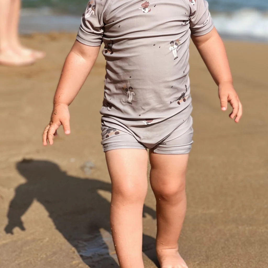 nuuroo - UV svømmedragt til børn - Str. 110-116 - Genanvendt polyester