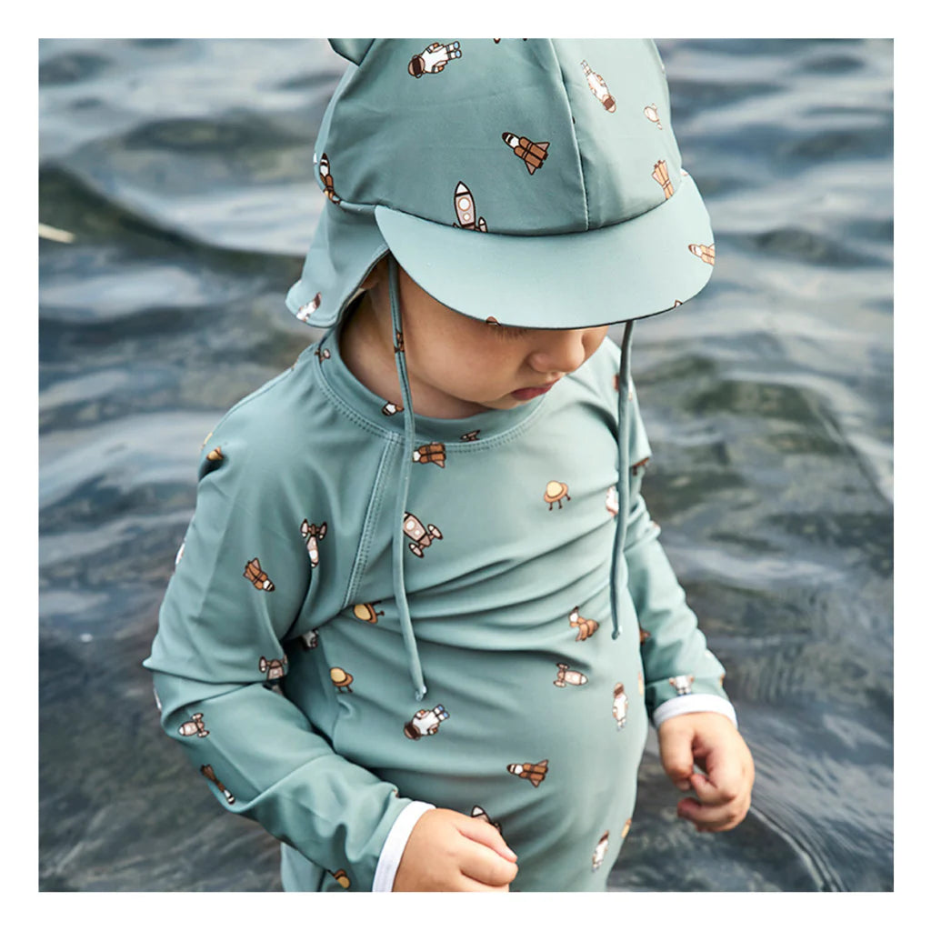 nuuroo - UV badetrøje til børn - Str. 98-104 - Genanvendt polyester