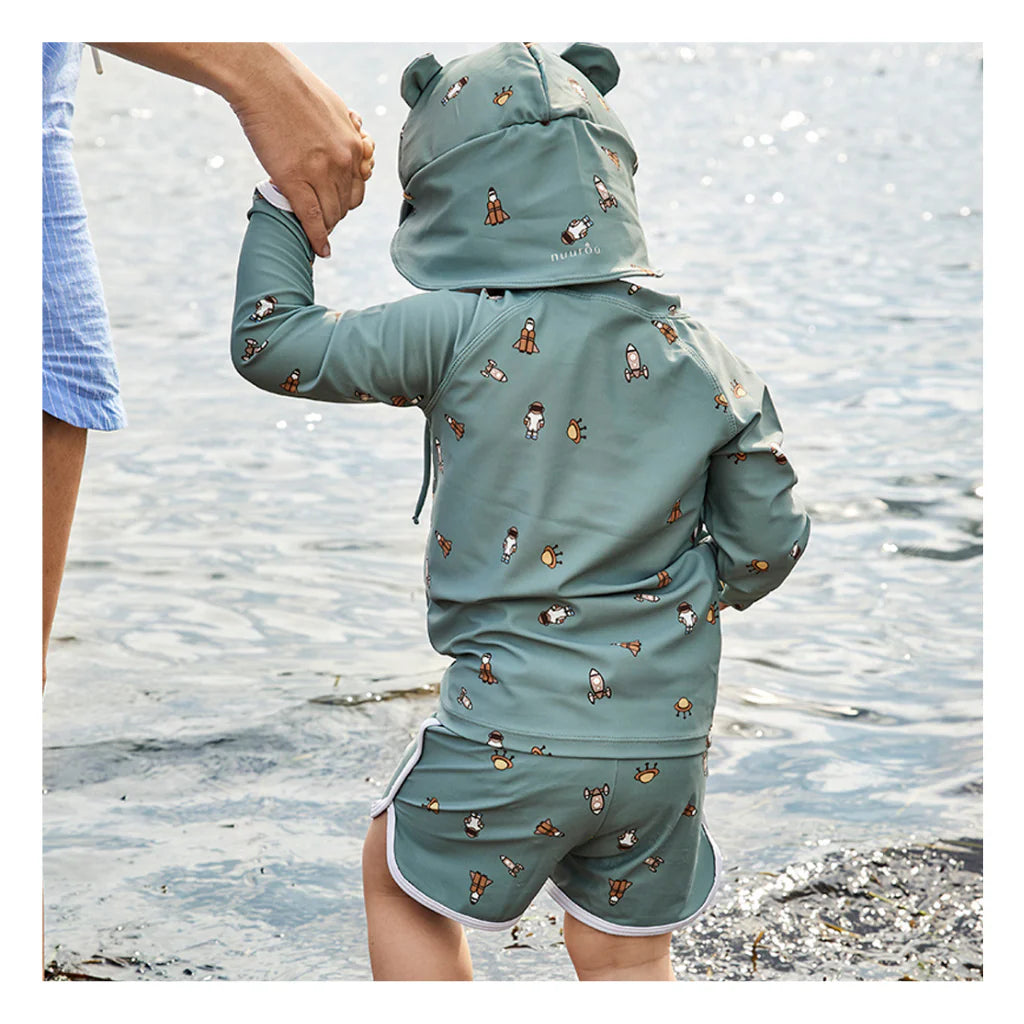 nuuroo - UV badetrøje til børn - Str. 98-104 - Genanvendt polyester