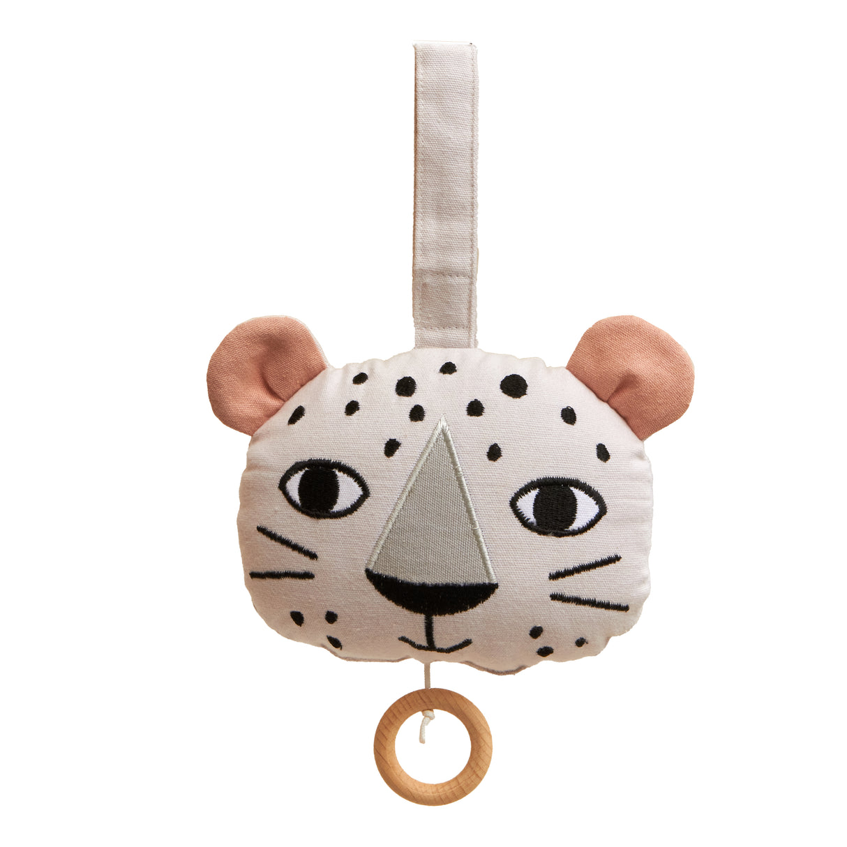 Roommate - Musikuro - Uro med Brahms' Lullaby - Økologisk bomuld - 17 cm