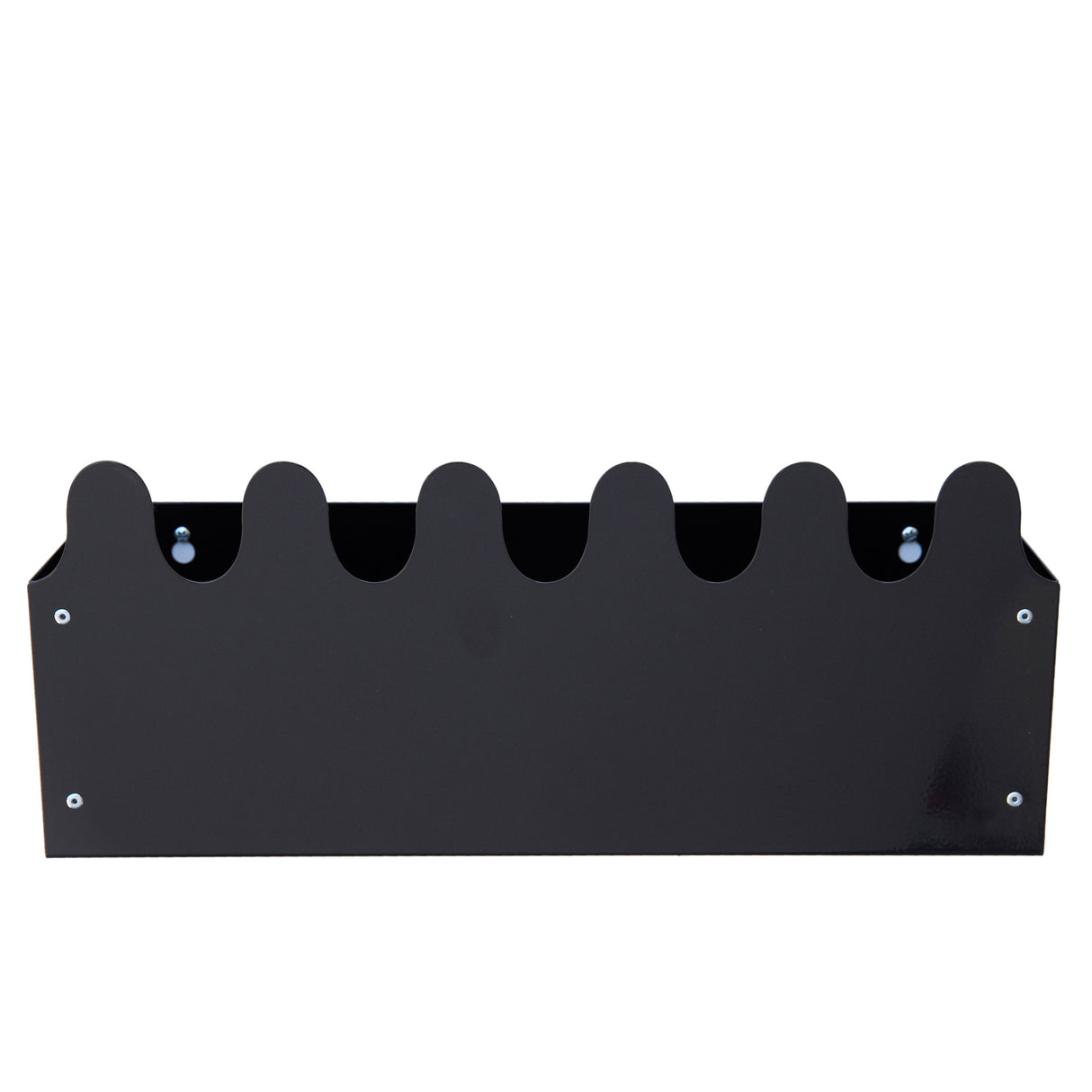 Roommate - Opbevaringsboks med knagerække - 16x39x15 cm - Sort