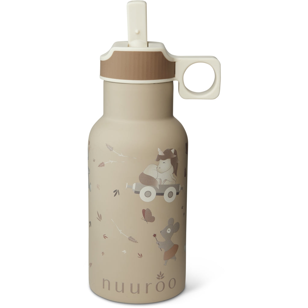 nuuroo - Termoflaske i rustfrit stål - Drikkeflaske - 350 ml - Unicorn