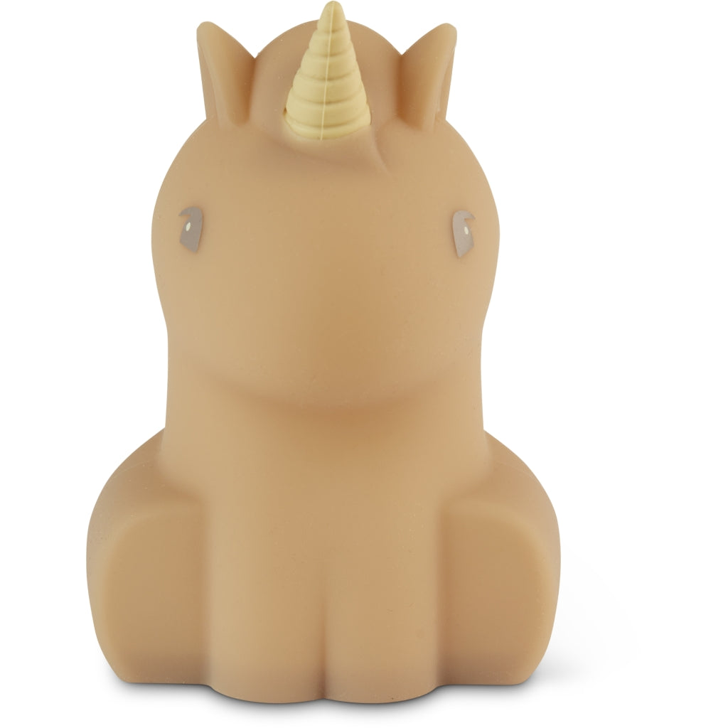 nuuroo - Silikone natlampe - Vågelampe til børn - Natural