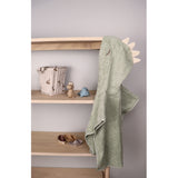 nuuroo - Børne poncho - 100% økologisk bomuld - Light Green Dino