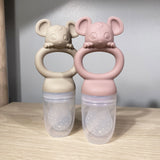 nuuroo - Silikone frugtsut 2-PAK - LFGB silikone - Rose/Cobblestone