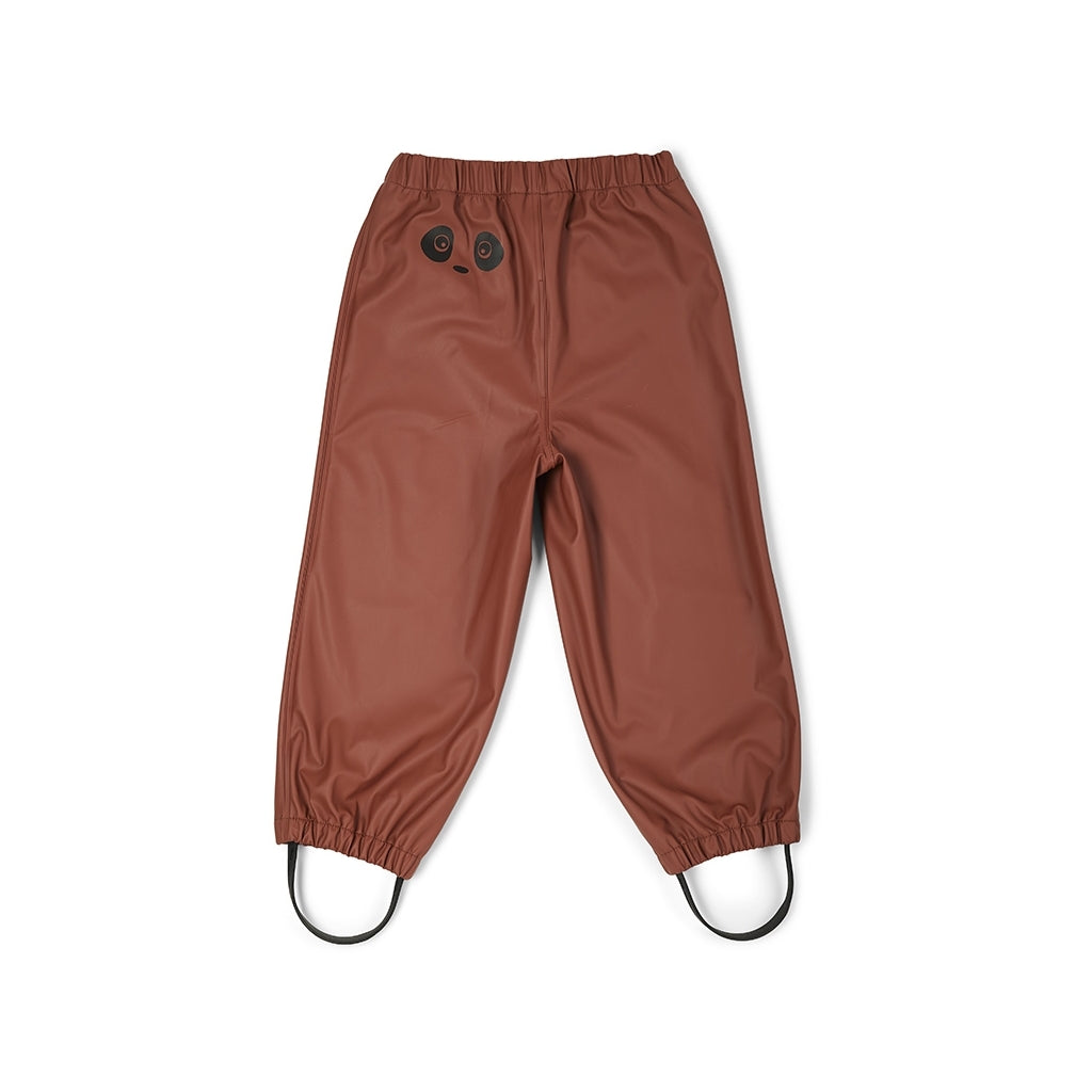 nuuroo - Regntøj til børn - OEKO-TEX - Str. 80-86 - Mahogany